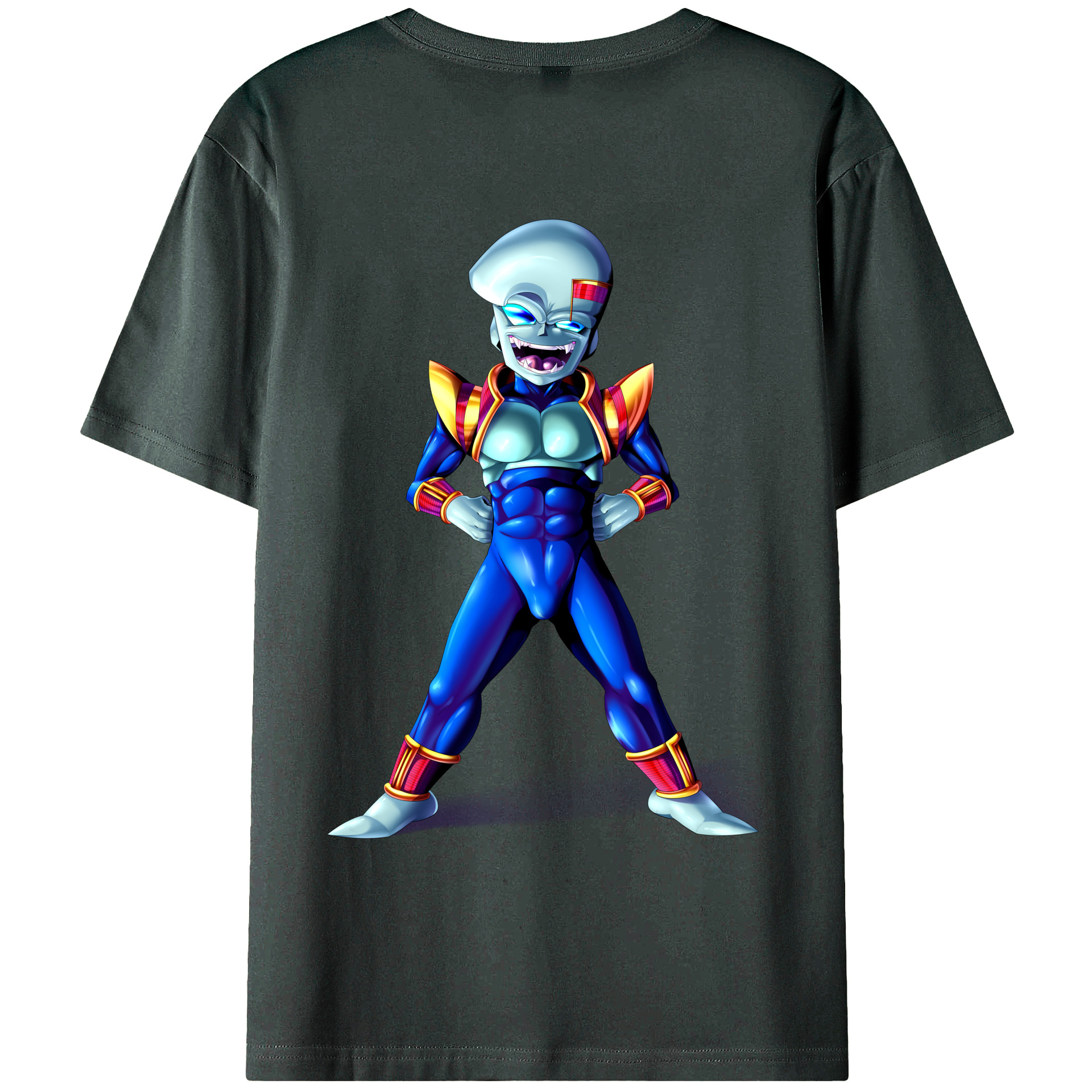 （画像用） ドラゴンボール DRAGON BALL 綿100％ メンズ半袖Tシャツ（バックプリント） 通気性
